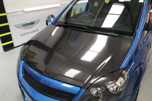 glossy-4d-carbon-fiber-vinyl-car-bonnet-wrap Gloss Carbon Fibre Wrap