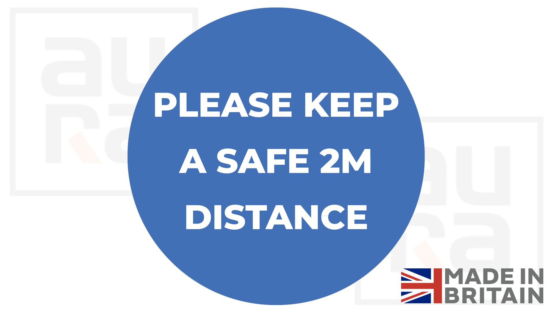 covid19 social distance shop floor sticker for business. Please keep a safe 2m distance